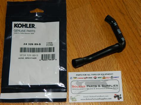 Kohler blowing oil solved